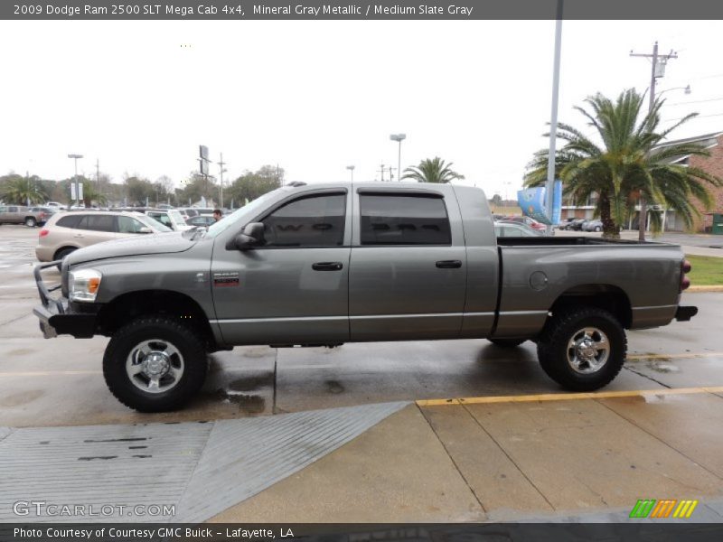 Mineral Gray Metallic / Medium Slate Gray 2009 Dodge Ram 2500 SLT Mega Cab 4x4