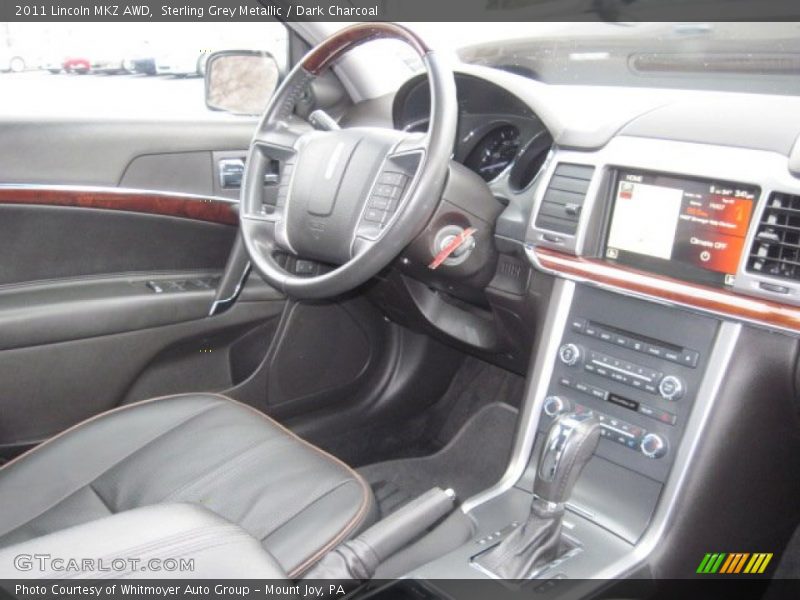 Sterling Grey Metallic / Dark Charcoal 2011 Lincoln MKZ AWD