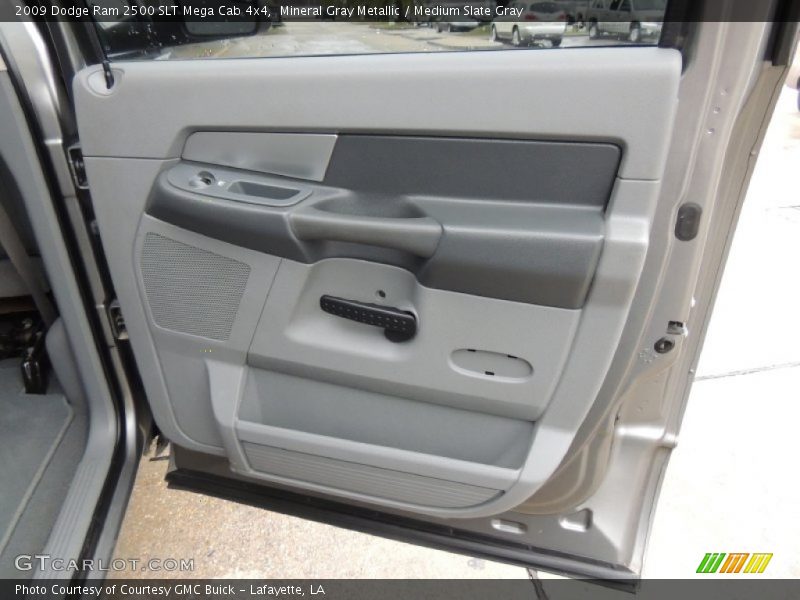 Mineral Gray Metallic / Medium Slate Gray 2009 Dodge Ram 2500 SLT Mega Cab 4x4