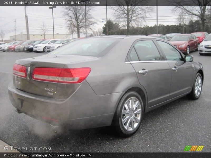 Sterling Grey Metallic / Dark Charcoal 2011 Lincoln MKZ AWD