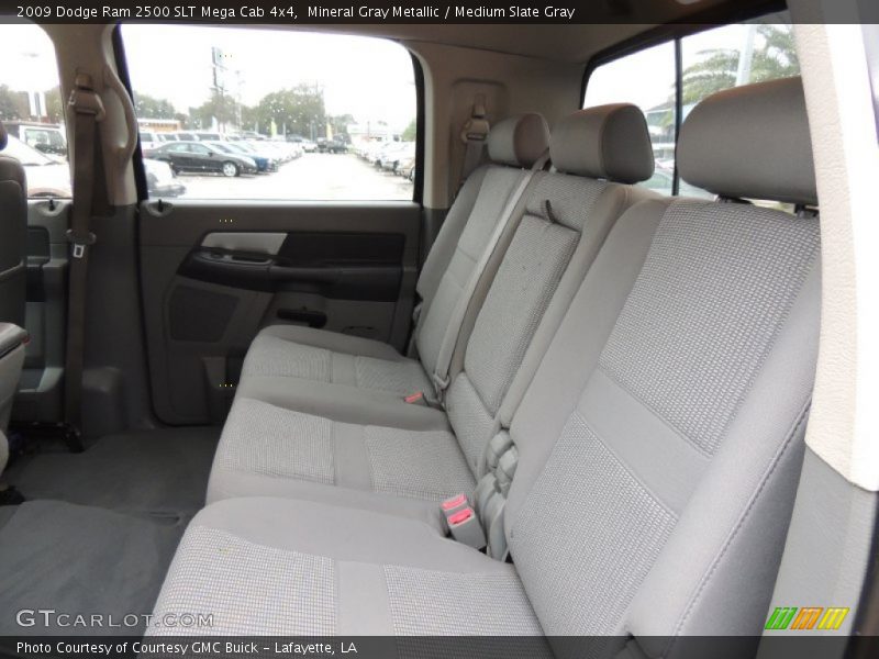 Mineral Gray Metallic / Medium Slate Gray 2009 Dodge Ram 2500 SLT Mega Cab 4x4