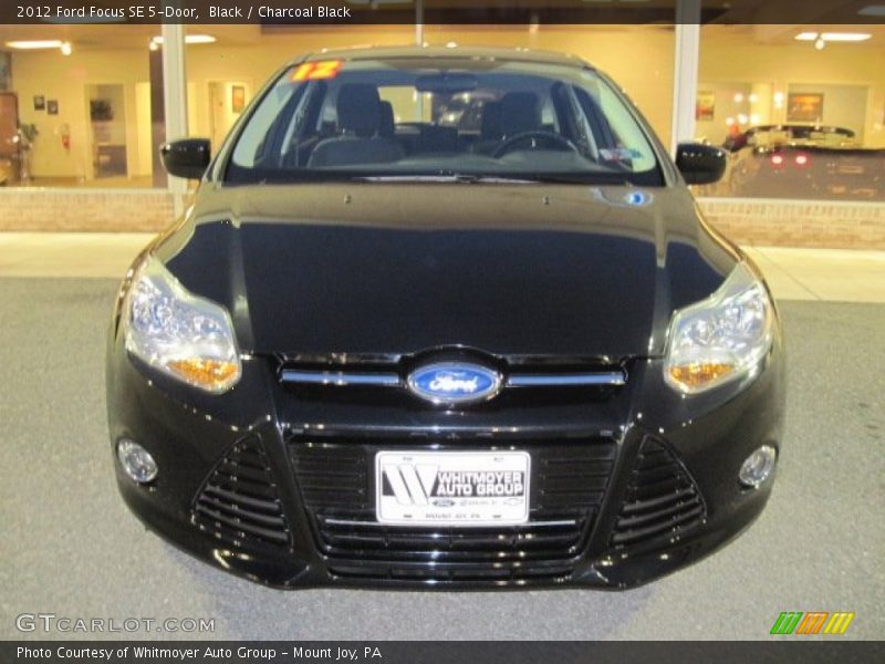 Black / Charcoal Black 2012 Ford Focus SE 5-Door