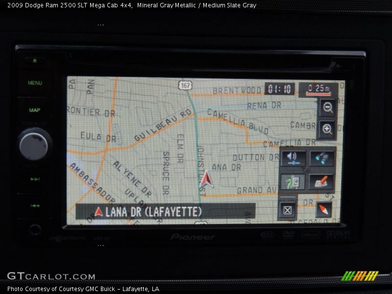 Mineral Gray Metallic / Medium Slate Gray 2009 Dodge Ram 2500 SLT Mega Cab 4x4