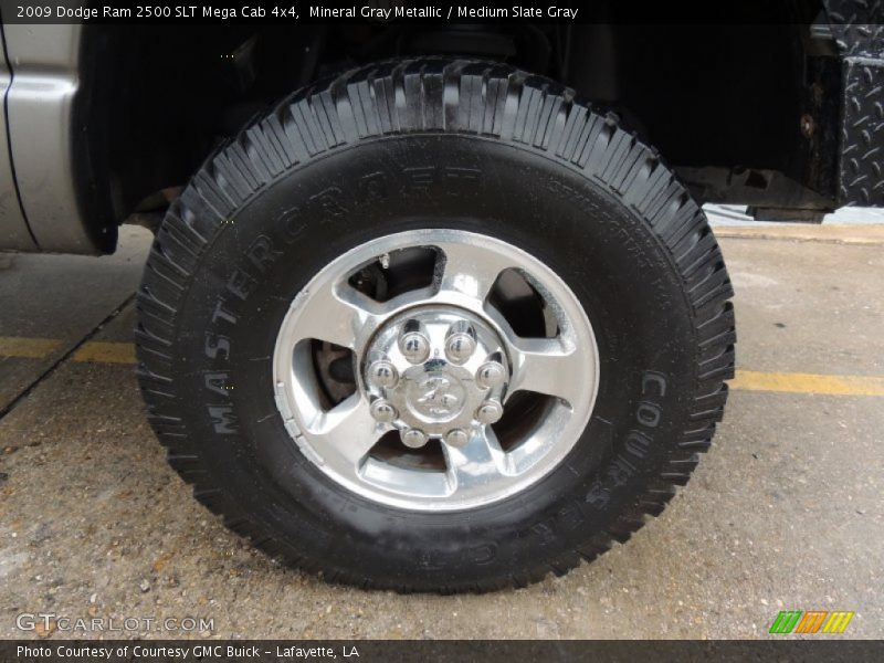 Mineral Gray Metallic / Medium Slate Gray 2009 Dodge Ram 2500 SLT Mega Cab 4x4