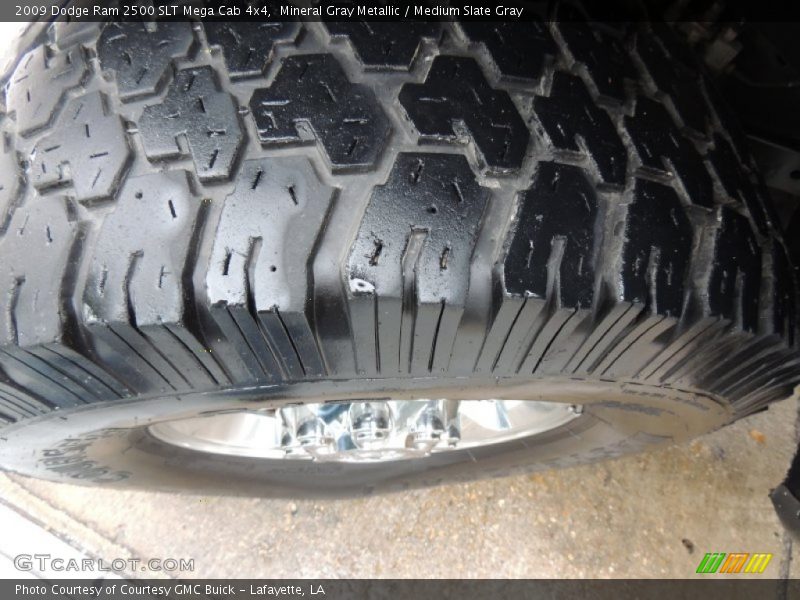 Mineral Gray Metallic / Medium Slate Gray 2009 Dodge Ram 2500 SLT Mega Cab 4x4