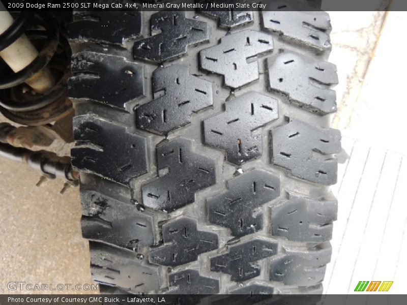 Mineral Gray Metallic / Medium Slate Gray 2009 Dodge Ram 2500 SLT Mega Cab 4x4