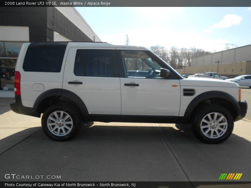 Alaska White / Alpaca Beige 2008 Land Rover LR3 V8 SE