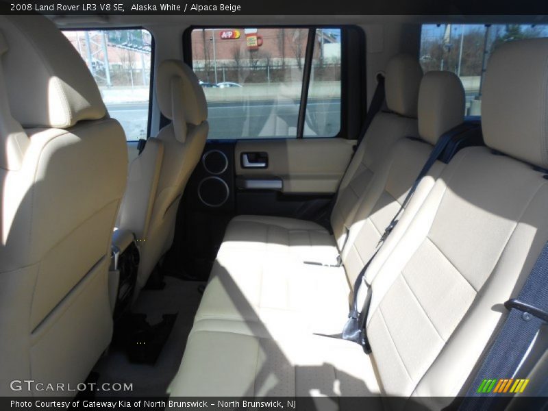 Alaska White / Alpaca Beige 2008 Land Rover LR3 V8 SE