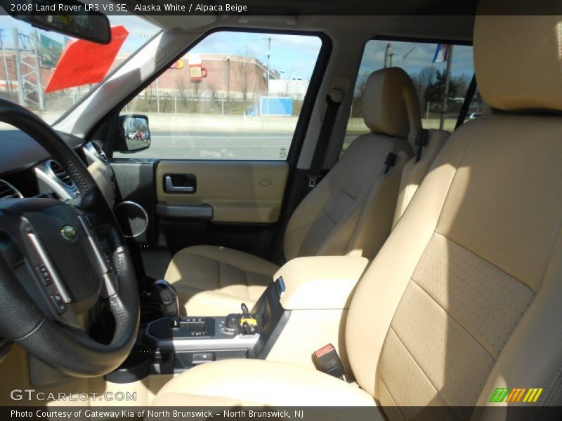 Alaska White / Alpaca Beige 2008 Land Rover LR3 V8 SE