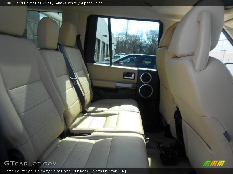 Rear Seat of 2008 LR3 V8 SE
