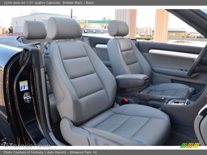 Front Seat of 2009 A4 2.0T quattro Cabriolet