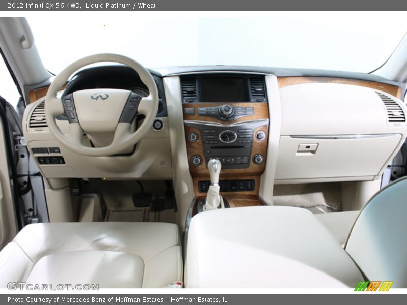 Liquid Platinum / Wheat 2012 Infiniti QX 56 4WD