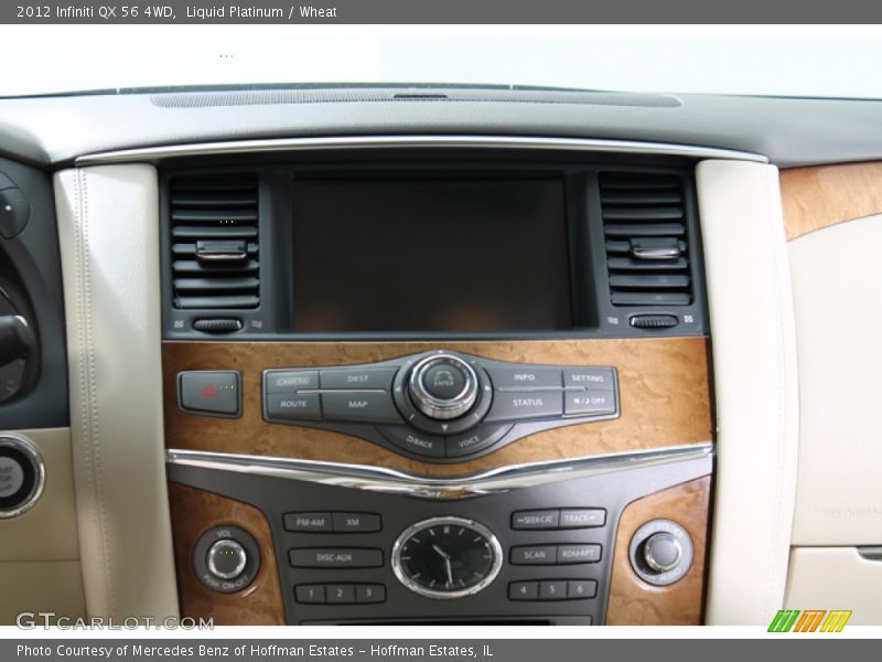 Liquid Platinum / Wheat 2012 Infiniti QX 56 4WD