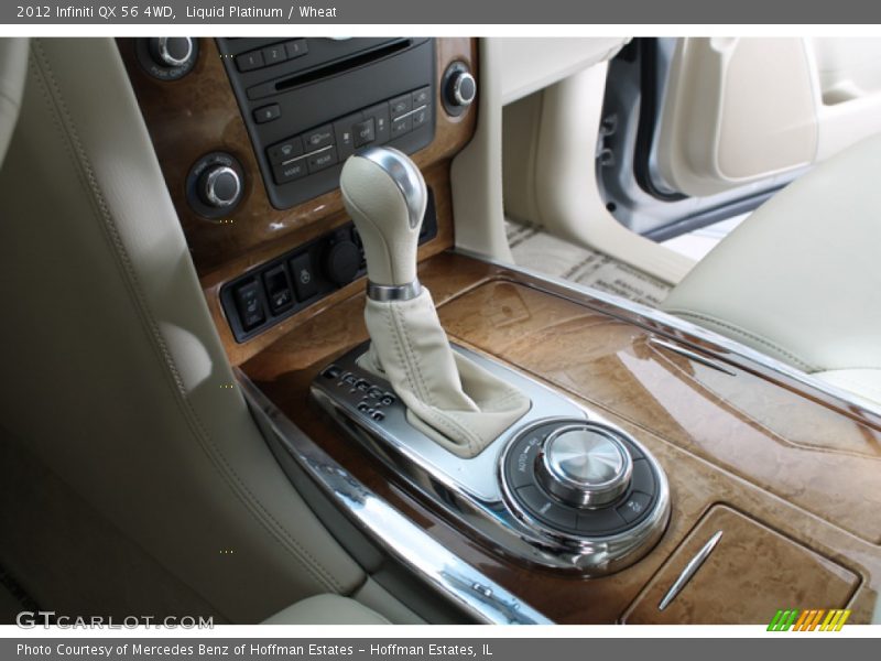 Liquid Platinum / Wheat 2012 Infiniti QX 56 4WD
