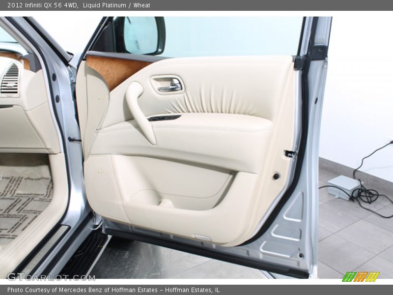 Liquid Platinum / Wheat 2012 Infiniti QX 56 4WD