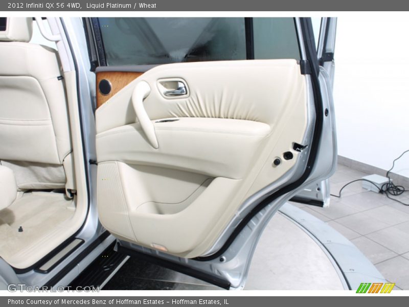 Liquid Platinum / Wheat 2012 Infiniti QX 56 4WD