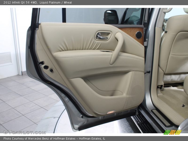 Liquid Platinum / Wheat 2012 Infiniti QX 56 4WD