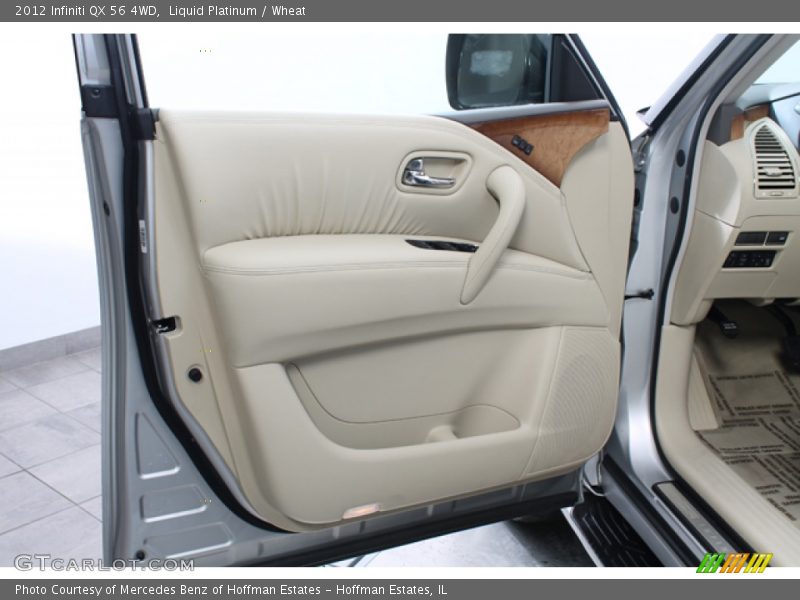 Liquid Platinum / Wheat 2012 Infiniti QX 56 4WD