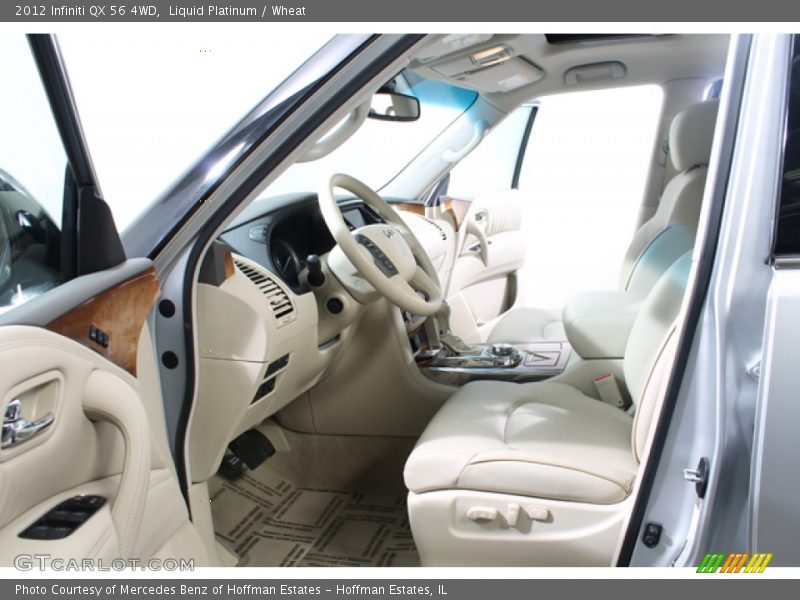 Liquid Platinum / Wheat 2012 Infiniti QX 56 4WD