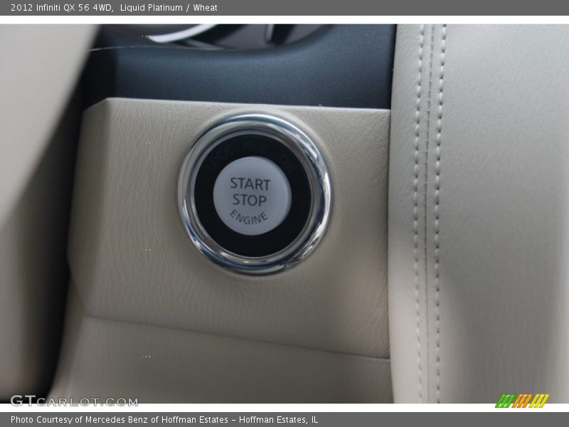 Liquid Platinum / Wheat 2012 Infiniti QX 56 4WD