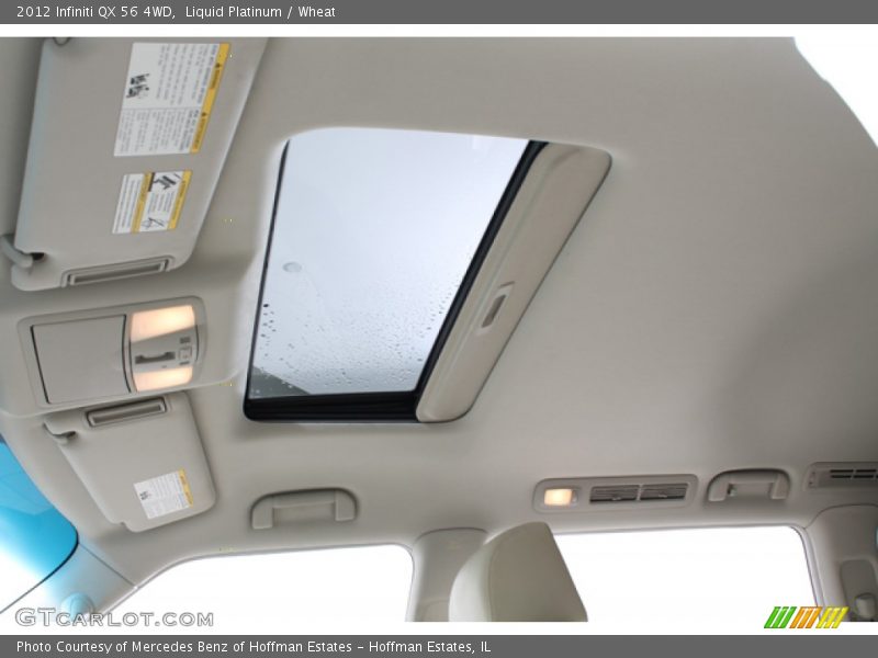 Liquid Platinum / Wheat 2012 Infiniti QX 56 4WD