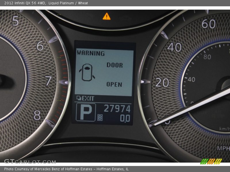 Liquid Platinum / Wheat 2012 Infiniti QX 56 4WD