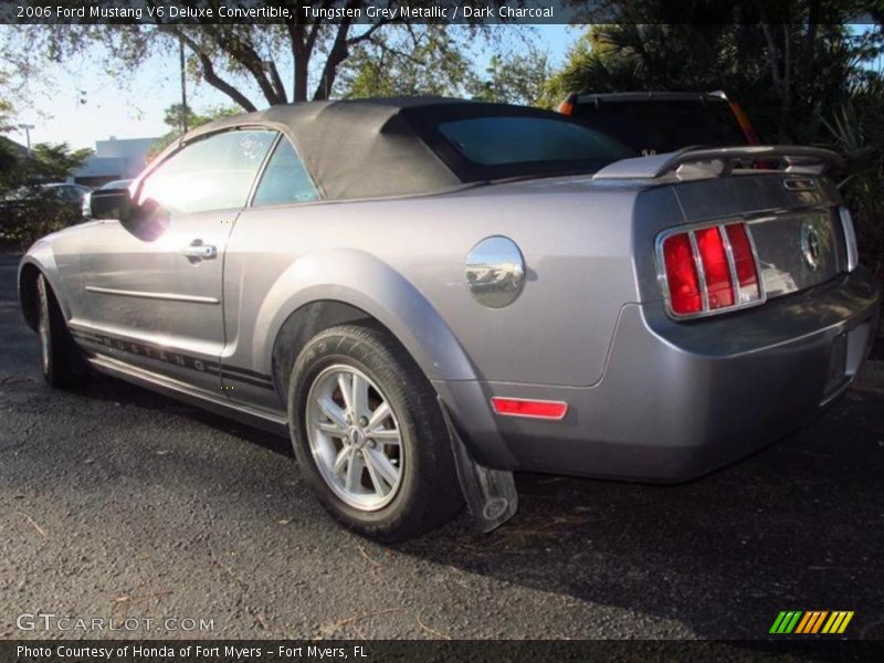 Tungsten Grey Metallic / Dark Charcoal 2006 Ford Mustang V6 Deluxe Convertible