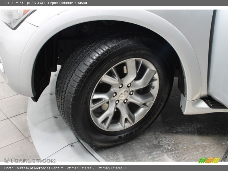 Liquid Platinum / Wheat 2012 Infiniti QX 56 4WD
