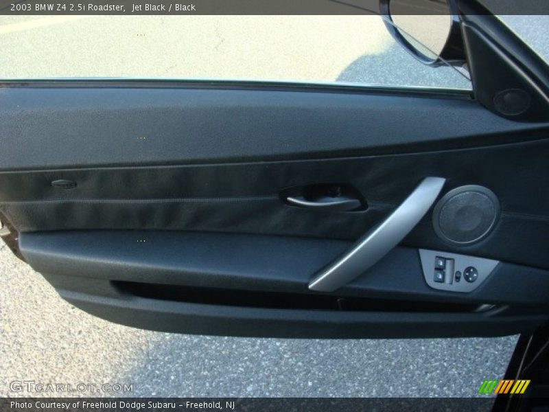 Jet Black / Black 2003 BMW Z4 2.5i Roadster