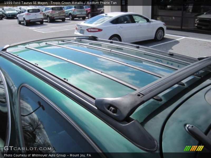 Tropic Green Metallic / Medium Prairie Tan 1999 Ford Taurus SE Wagon