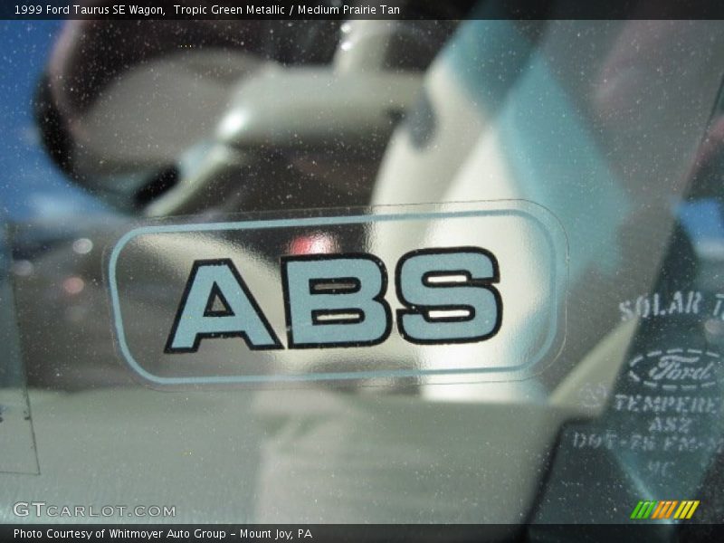 Tropic Green Metallic / Medium Prairie Tan 1999 Ford Taurus SE Wagon