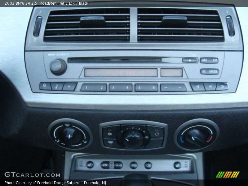 Jet Black / Black 2003 BMW Z4 2.5i Roadster