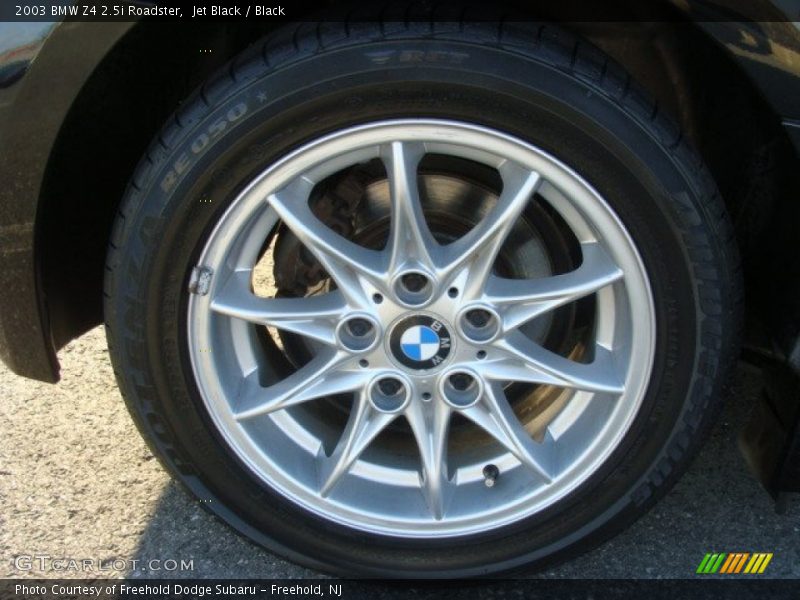 Jet Black / Black 2003 BMW Z4 2.5i Roadster