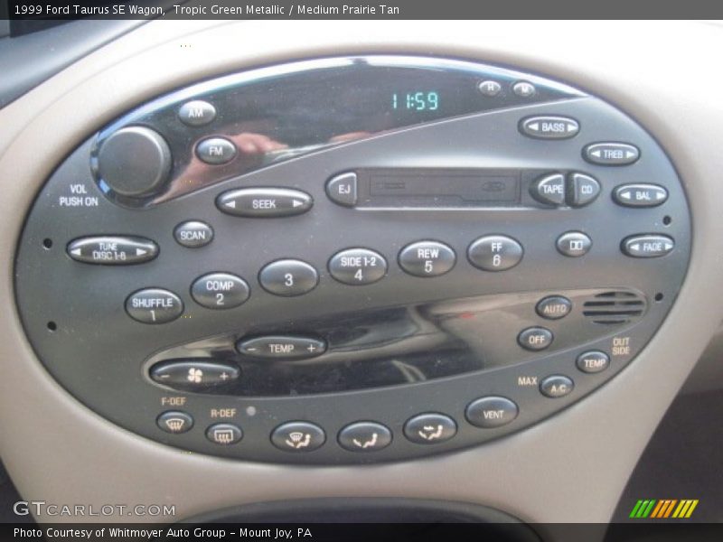 Controls of 1999 Taurus SE Wagon