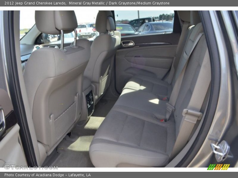 Mineral Gray Metallic / Dark Graystone/Medium Graystone 2012 Jeep Grand Cherokee Laredo