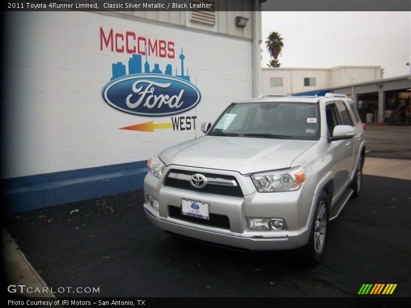 Classic Silver Metallic / Black Leather 2011 Toyota 4Runner Limited