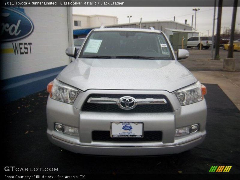 Classic Silver Metallic / Black Leather 2011 Toyota 4Runner Limited