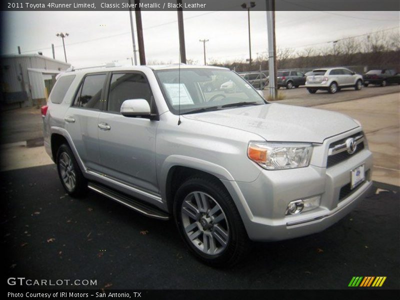 Classic Silver Metallic / Black Leather 2011 Toyota 4Runner Limited