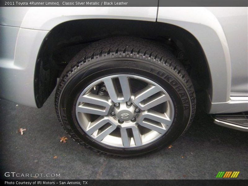 Classic Silver Metallic / Black Leather 2011 Toyota 4Runner Limited