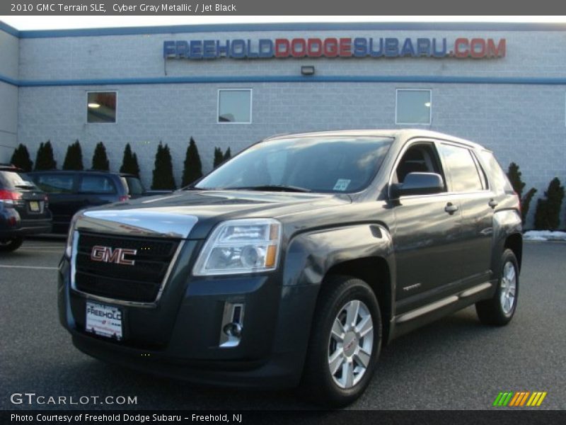 Cyber Gray Metallic / Jet Black 2010 GMC Terrain SLE