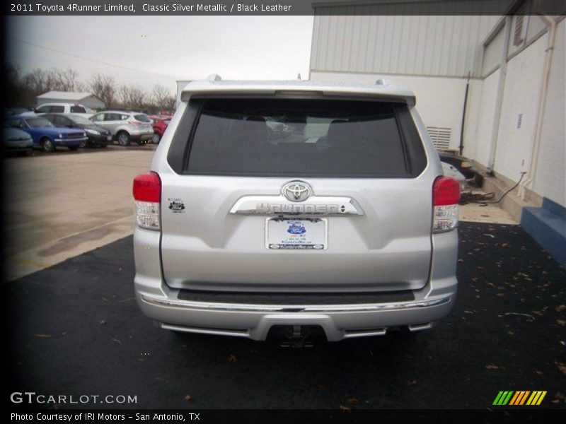 Classic Silver Metallic / Black Leather 2011 Toyota 4Runner Limited