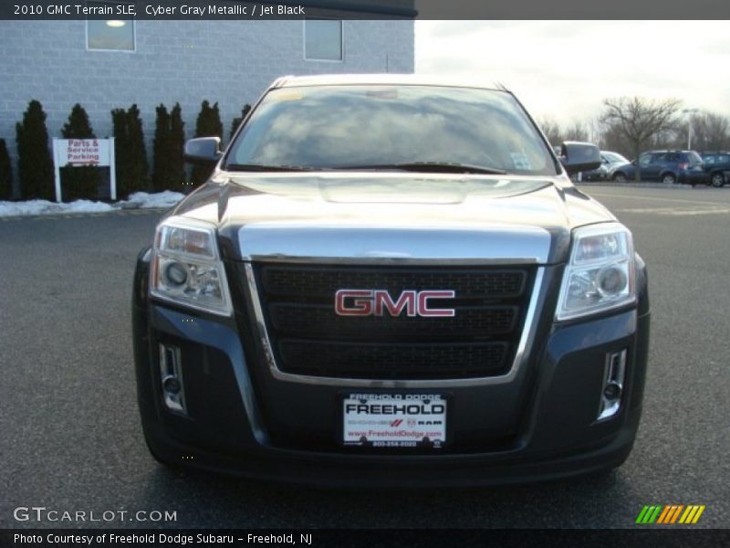 Cyber Gray Metallic / Jet Black 2010 GMC Terrain SLE