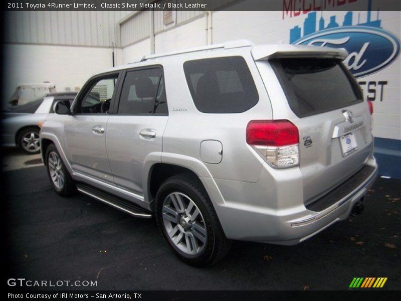 Classic Silver Metallic / Black Leather 2011 Toyota 4Runner Limited