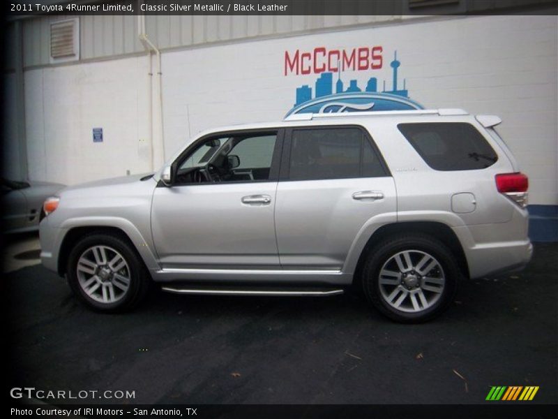 Classic Silver Metallic / Black Leather 2011 Toyota 4Runner Limited