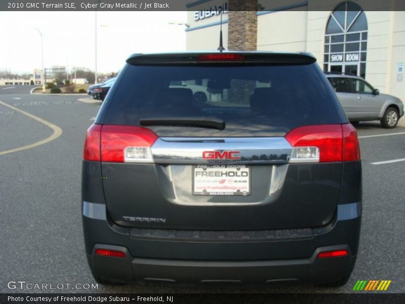 Cyber Gray Metallic / Jet Black 2010 GMC Terrain SLE