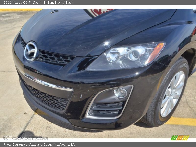 Brilliant Black / Black 2011 Mazda CX-7 i Sport