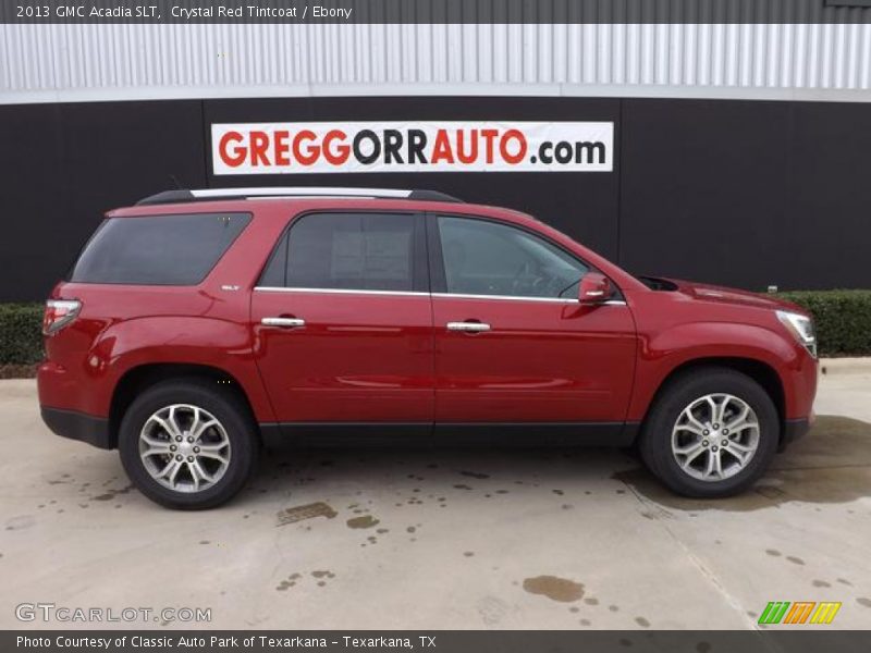 Crystal Red Tintcoat / Ebony 2013 GMC Acadia SLT