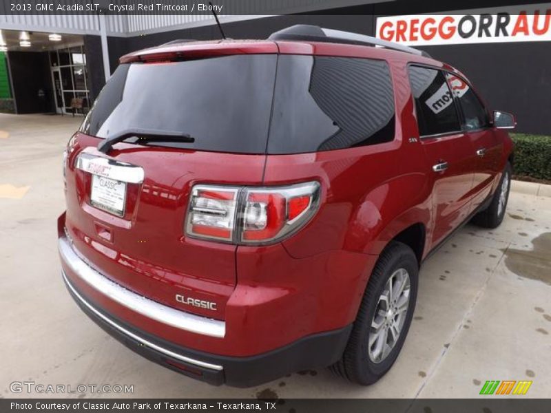 Crystal Red Tintcoat / Ebony 2013 GMC Acadia SLT