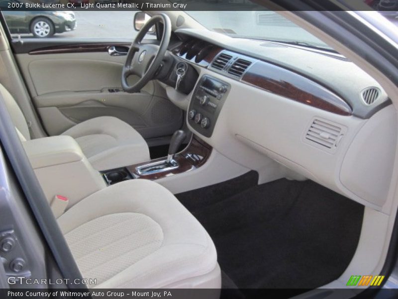  2007 Lucerne CX Titanium Gray Interior