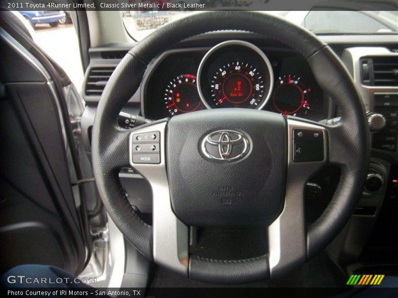 Classic Silver Metallic / Black Leather 2011 Toyota 4Runner Limited